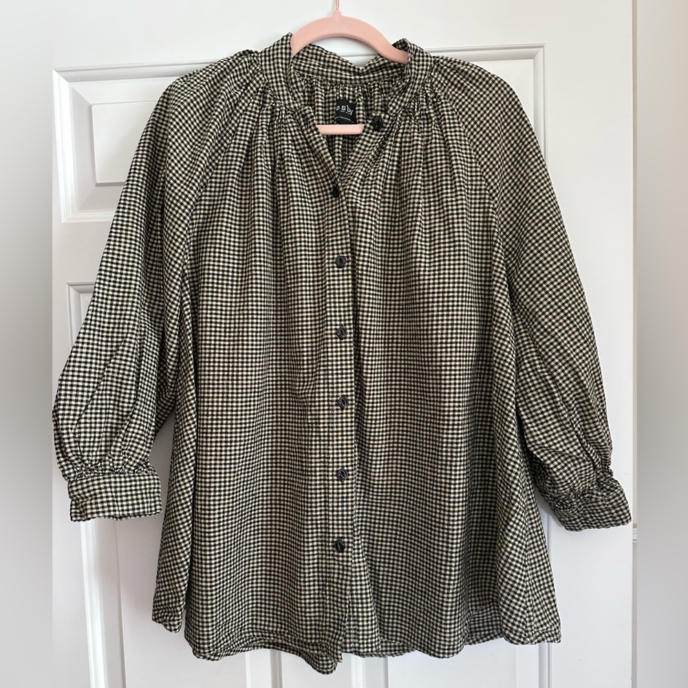 Esby Gingham Liza Top